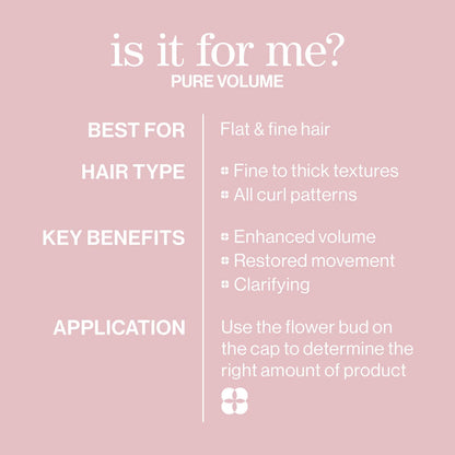 Pure Volume Shampoo and Conditioner Duo