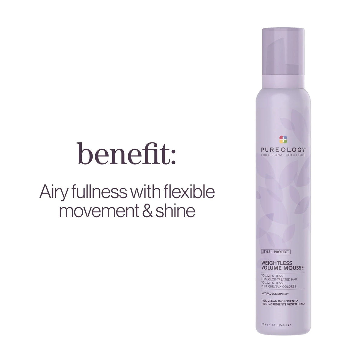 Style + Protect Weightless Volume Mousse